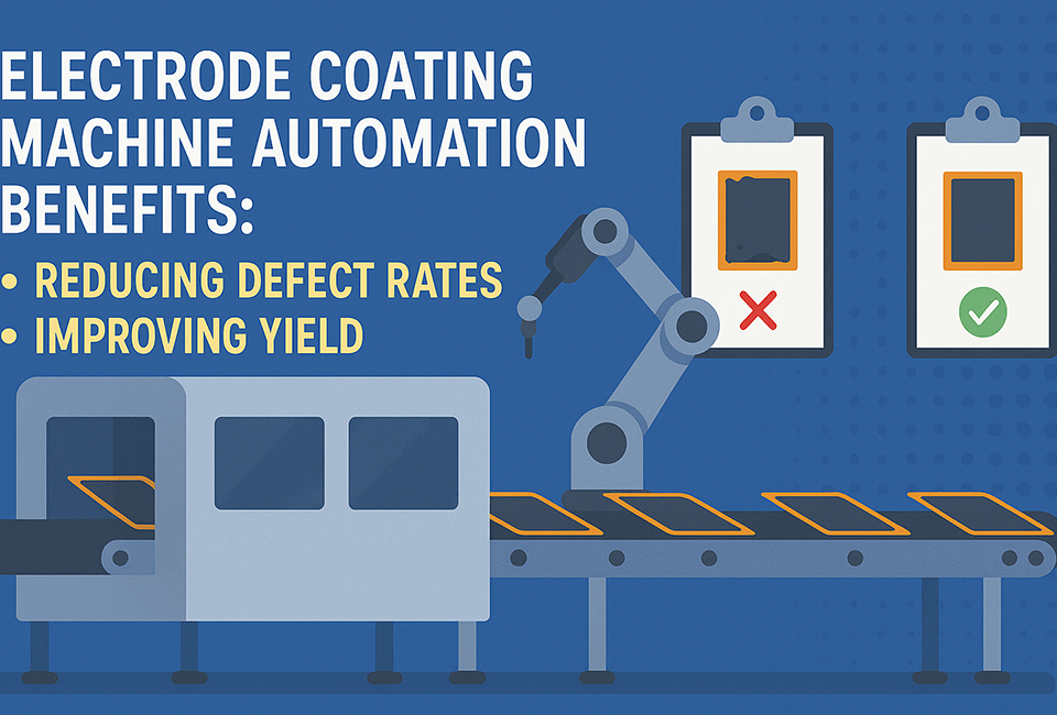 Electrode Coating Machine Automation Benefits Reducing Defect Rates and Improving Yield