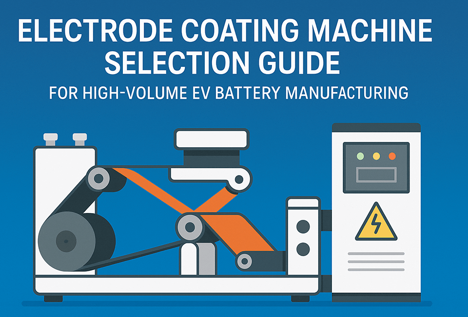 Electrode Coating Machine Selection Guide for High-Volume EV Battery Manufacturing