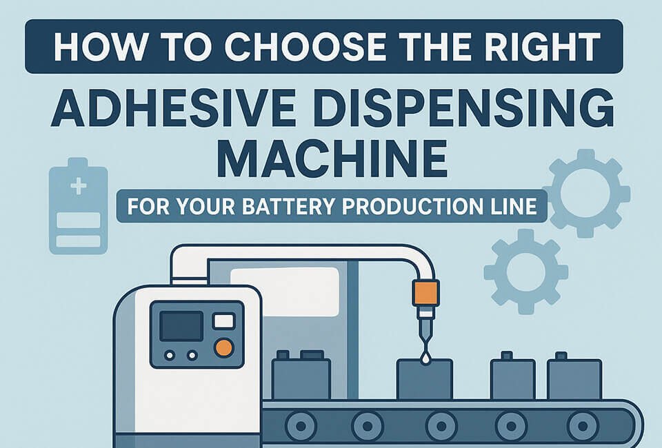 How to Choose the Right Adhesive Dispensing Machine for Your Battery Production Line