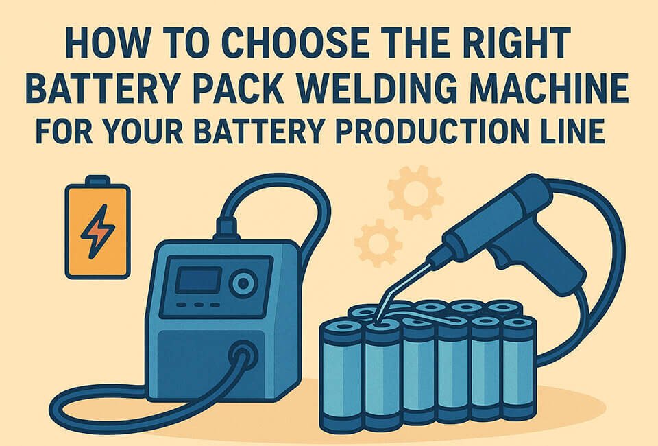 How to Choose the Right Battery Pack Welding Machine for Your Battery Production Line