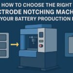 How to Choose the Right Electrode Notching Machine for Your Battery Production Line