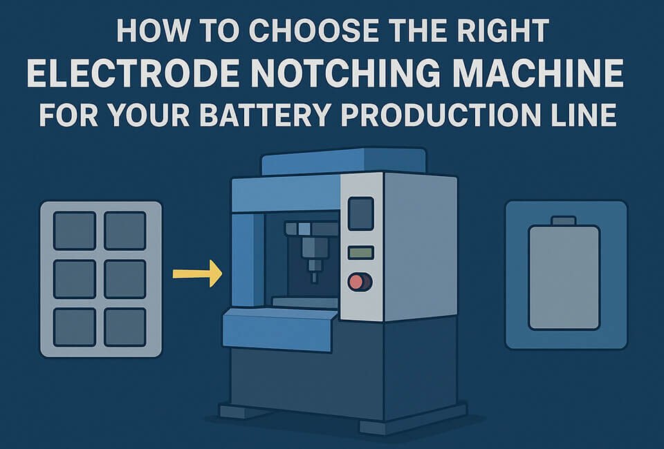 How to Choose the Right Electrode Notching Machine for Your Battery Production Line