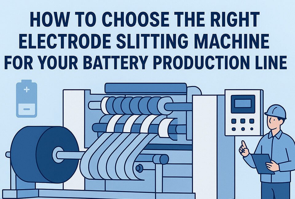 How to Choose the Right Electrode Slitting Machine for Your Battery Production Line