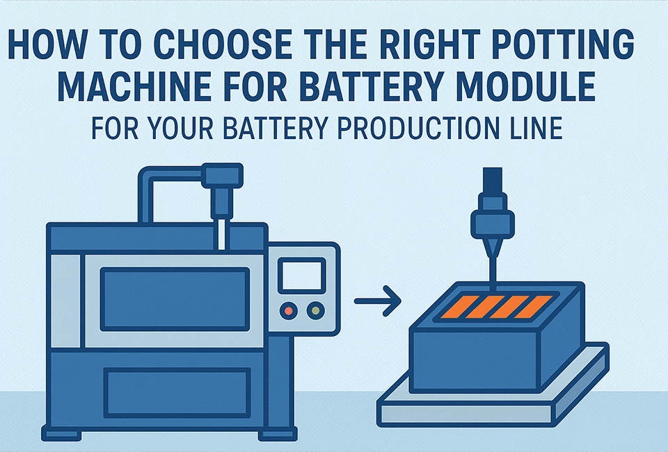 How to Choose the Right Potting Machine For Battery Module for Your Battery Production Line