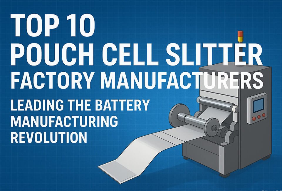 Top 10 Pouch Cell Slitter Factory Manufacturers Leading the Battery Manufacturing Revolution