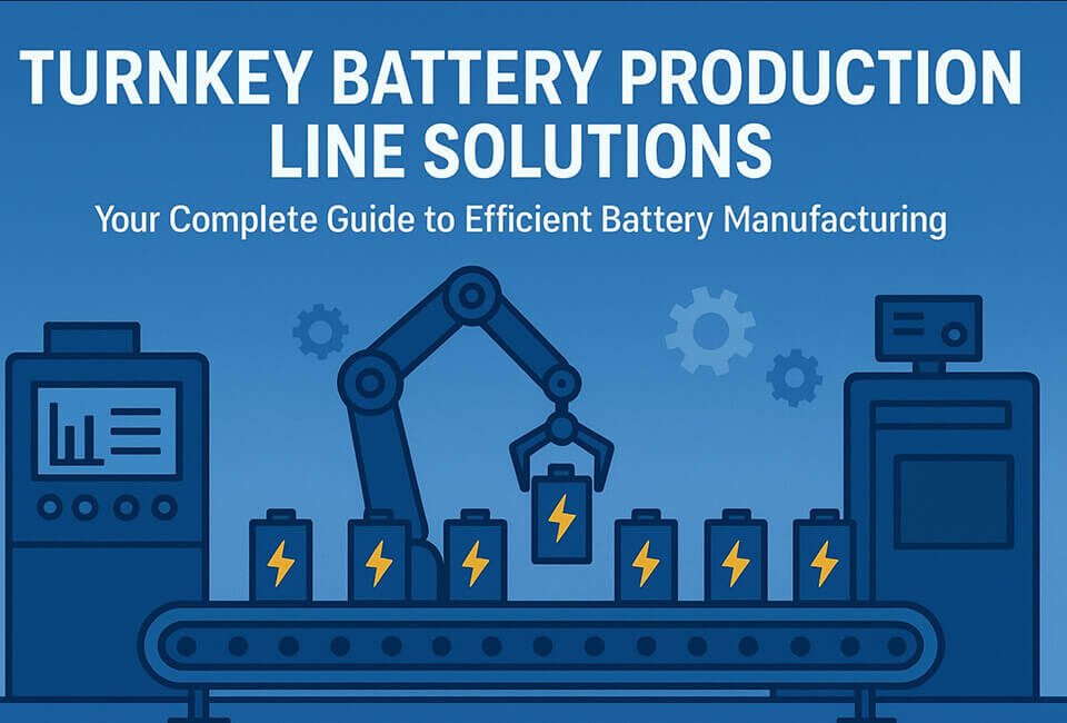Turnkey Battery Production Line Solutions：Your Complete Guide to Efficient Battery Manufacturing