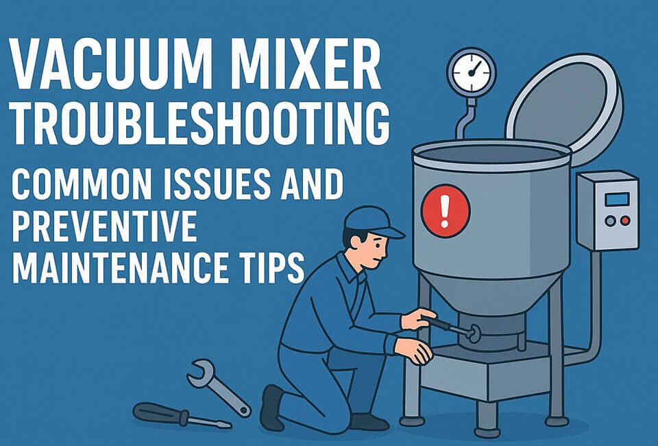 Vacuum Mixer Troubleshooting Common Issues and Preventive Maintenance Tips