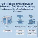 Full-Process Breakdown of Prismatic Cell Manufacturing Key Equipment List & Technical Parameters (2025 Update)