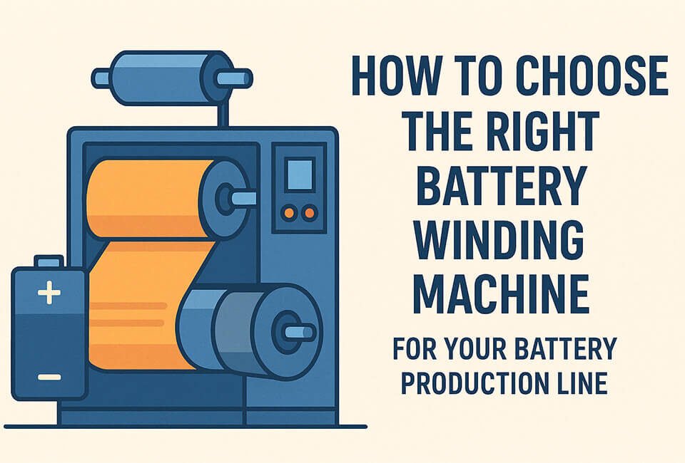 How to Choose the Right Battery Winding Machine for Your Battery Production Line