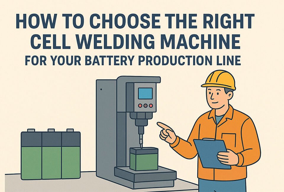 How to Choose the Right Cell Welding Machine for Your Battery Production Line