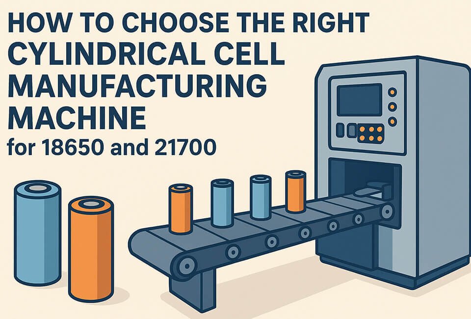 How to Choose the Right Cylindrical Cell Manufacturing Machine for 18650 & 21700