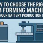 How to Choose the Right Tab Forming Machine for Your Battery Production Line