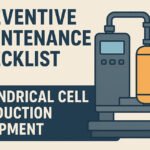 Preventive Maintenance Checklist for Cylindrical Cell Production Equipment
