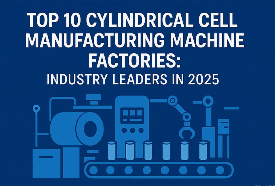 Top 10 Cylindrical Cell Manufacturing Machine Factories Industry Leaders in 2025