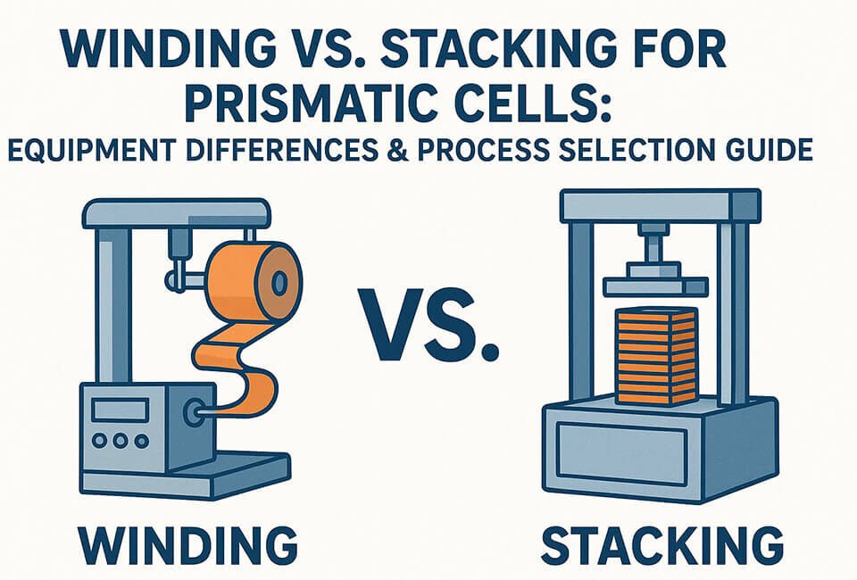 Winding vs. Stacking for Prismatic Cells Equipment Differences & Process Selection Guide
